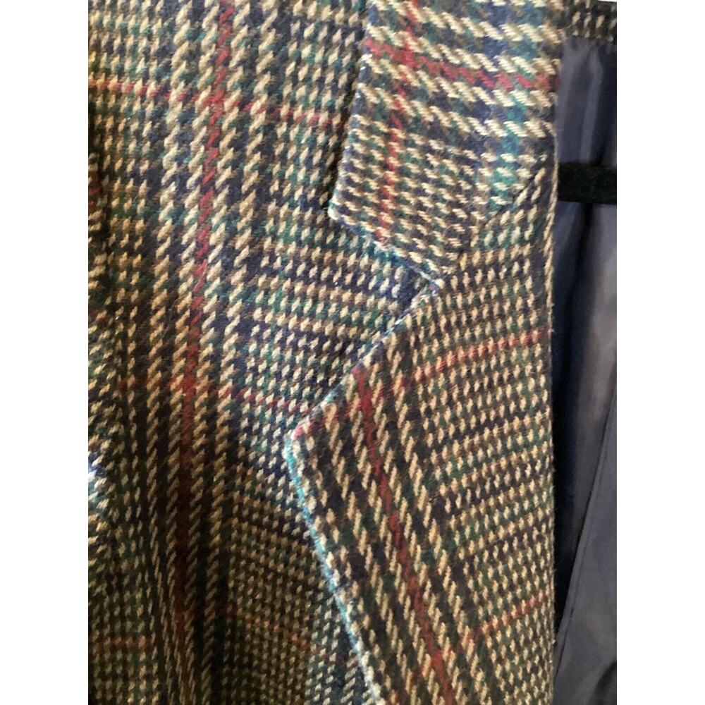 Women's RADCLIFFE By Sag Harbor Multi Color Patterned Blazer Size 12P - Picture 4 of 6